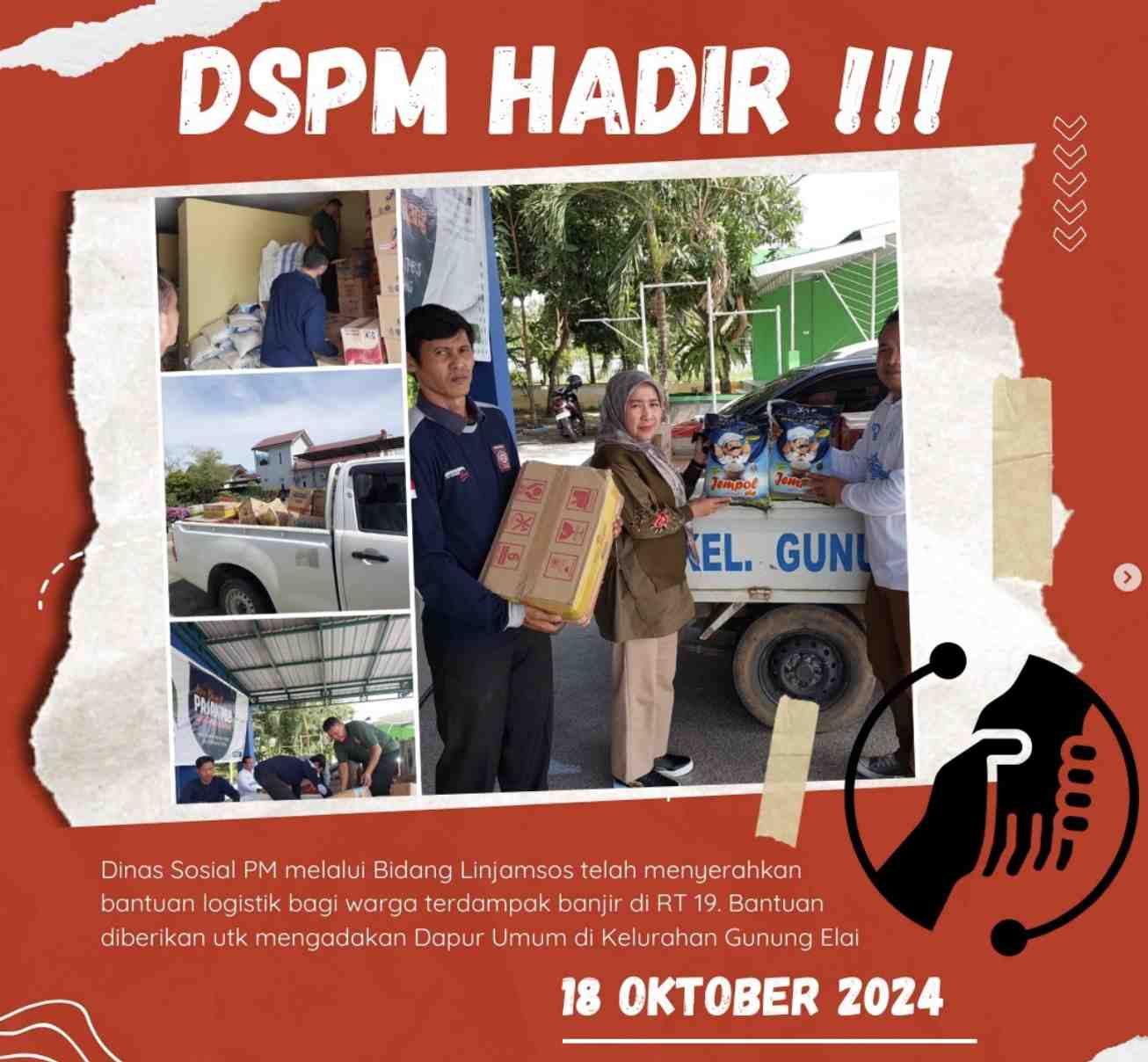 Bantuan sosial DSPM 18 Oktober 2024